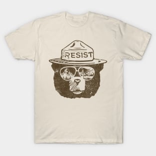 VINTAGE Alt National Park Service  Resist T-Shirt